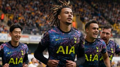 Dele Alli świętuje po zdobyciu zwycięskiego gola